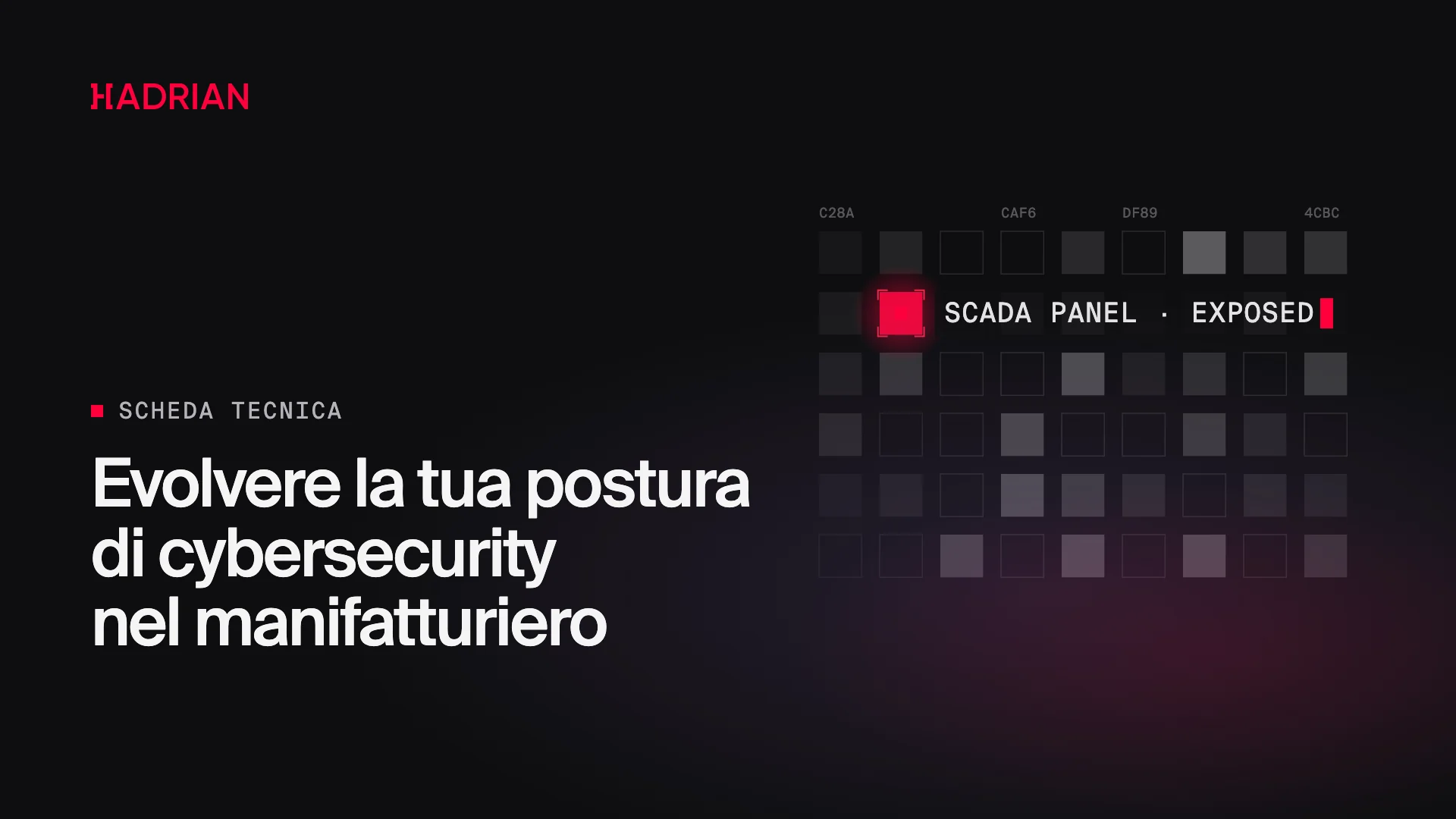 Evolvere la tua postura di cybersecurity nel manifatturiero