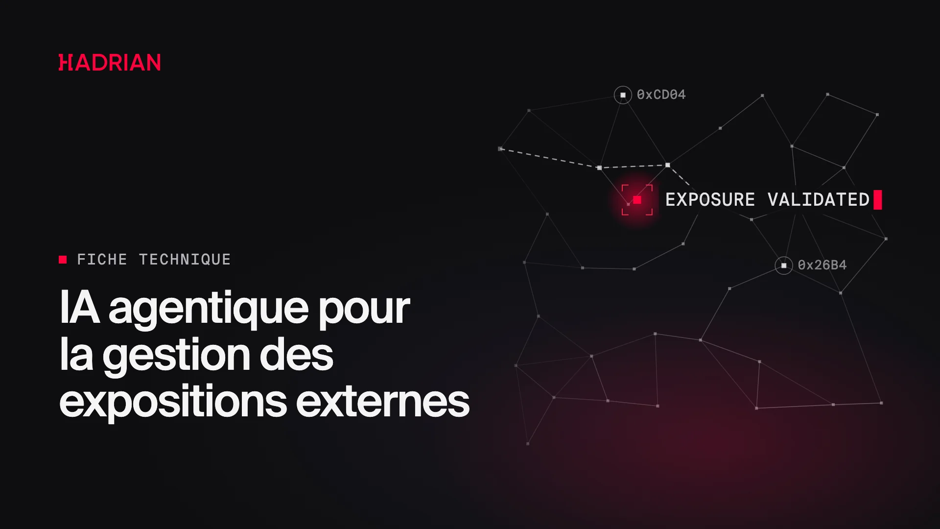 IA agentique pour la gestion des expositions externes