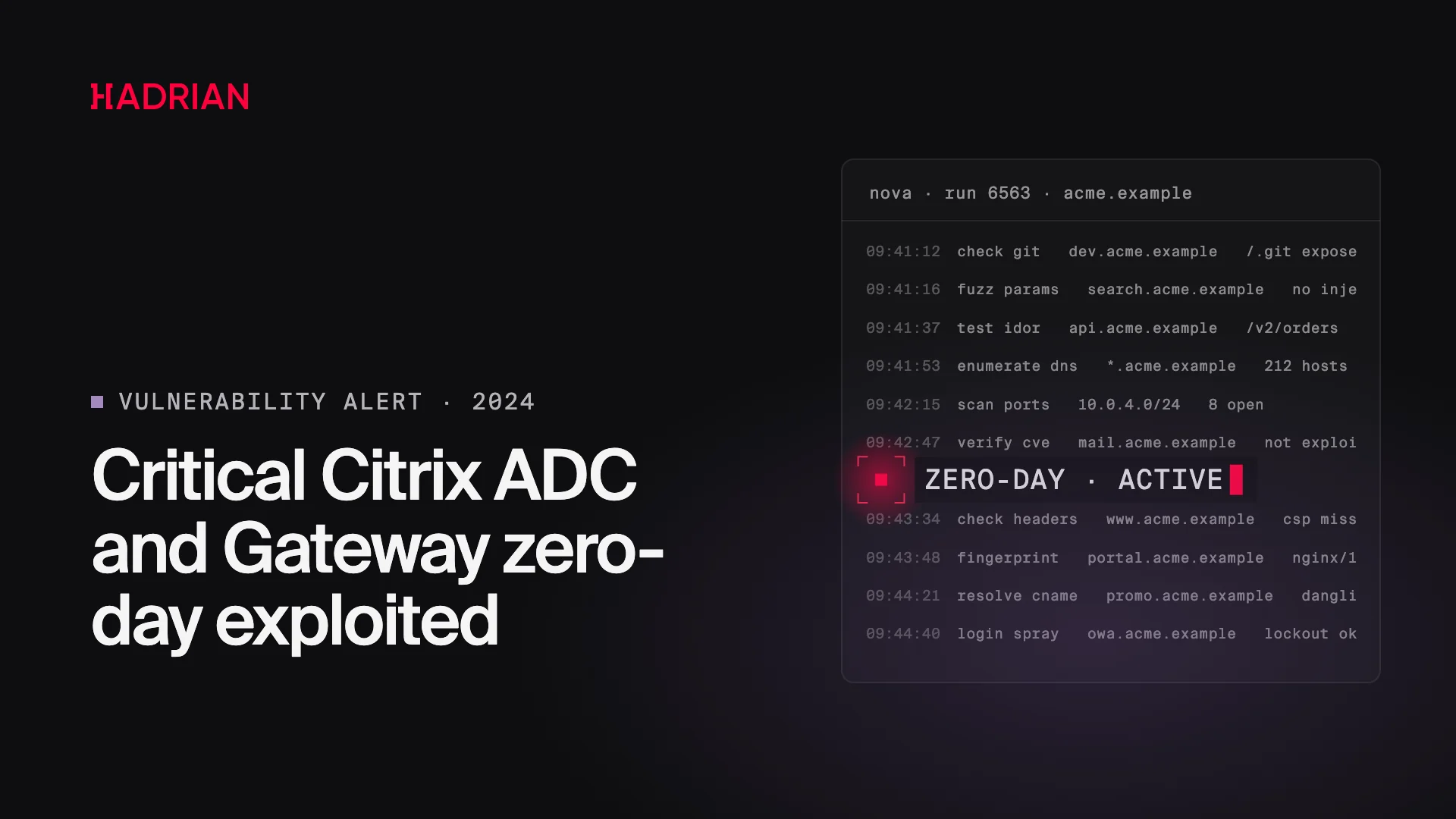 Critical Citrix ADC and Gateway zero-day exploited