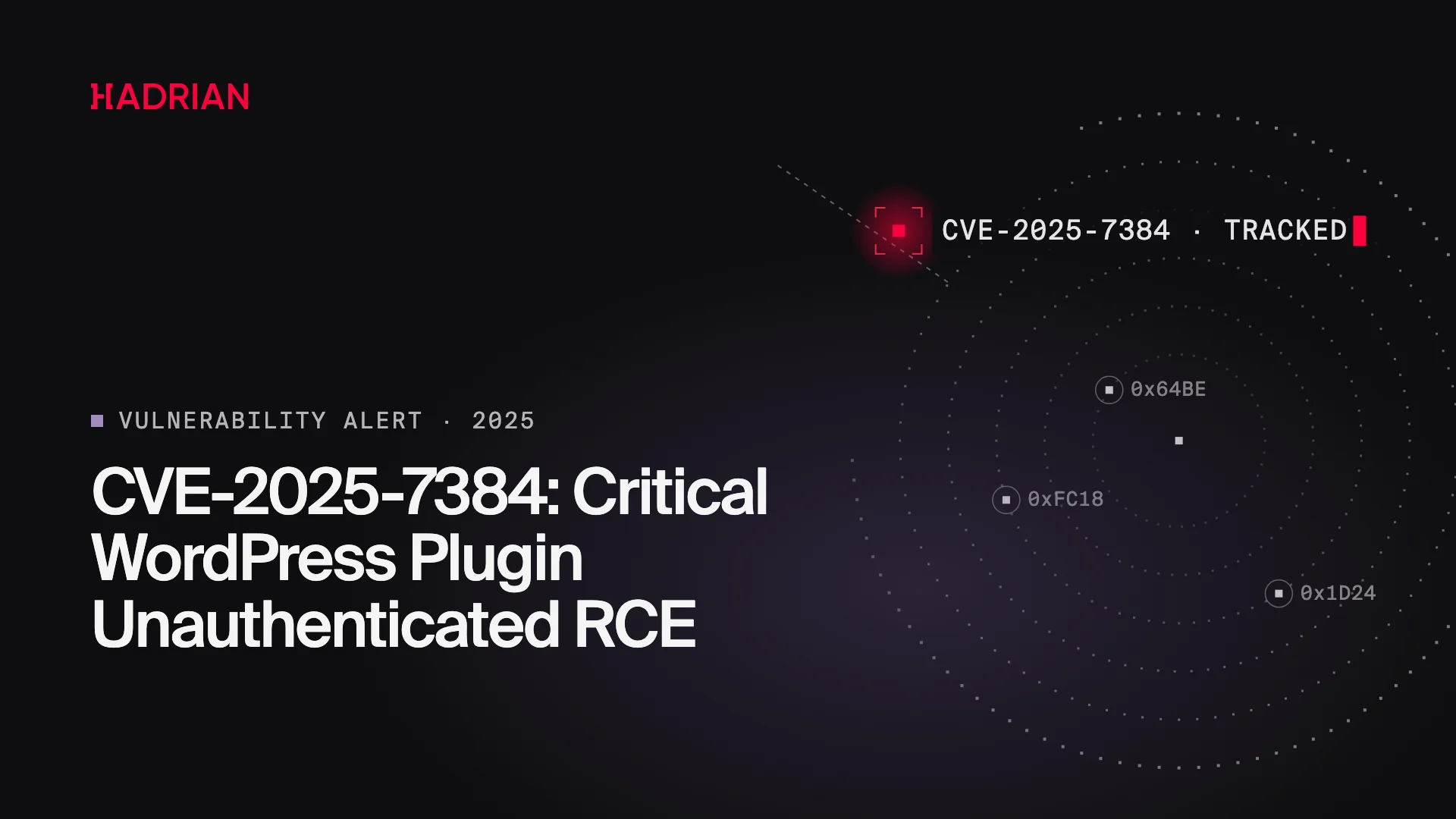 CVE-2025-7384: Critical WordPress Plugin Unauthenticated RCE