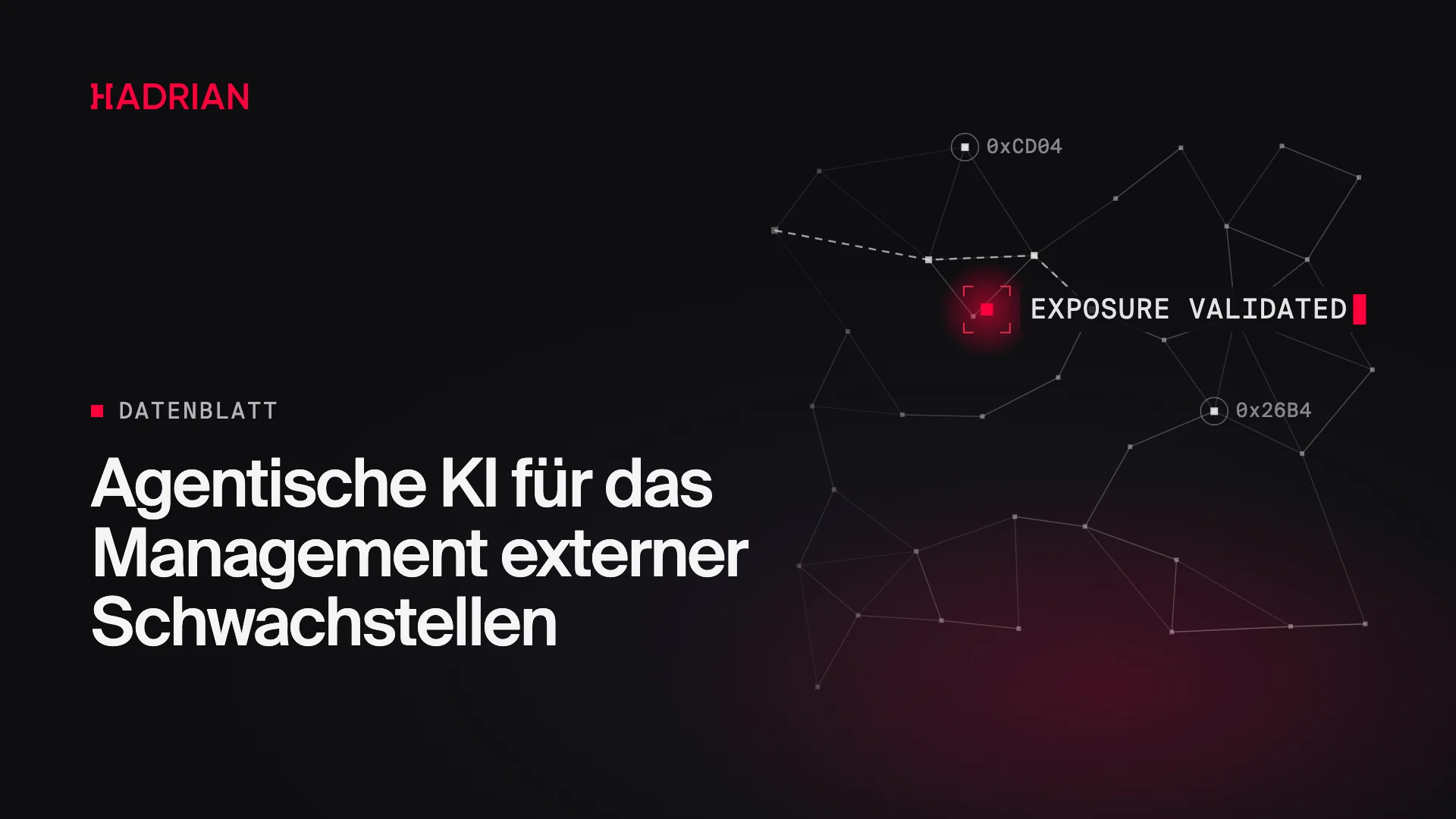 Agentische KI für das Management externer Schwachstellen