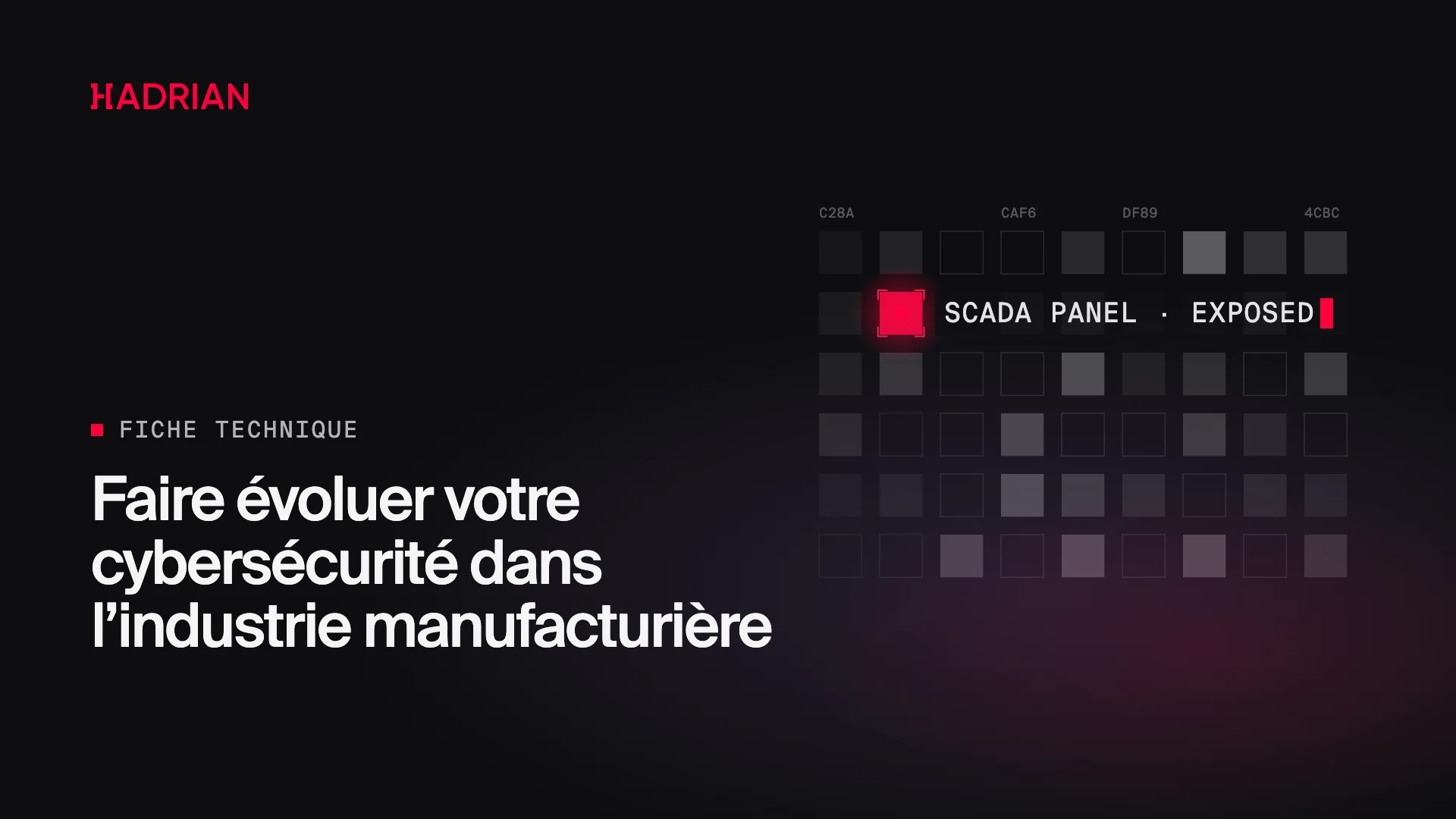 Faire évoluer votre cybersécurité dans l’industrie manufacturière