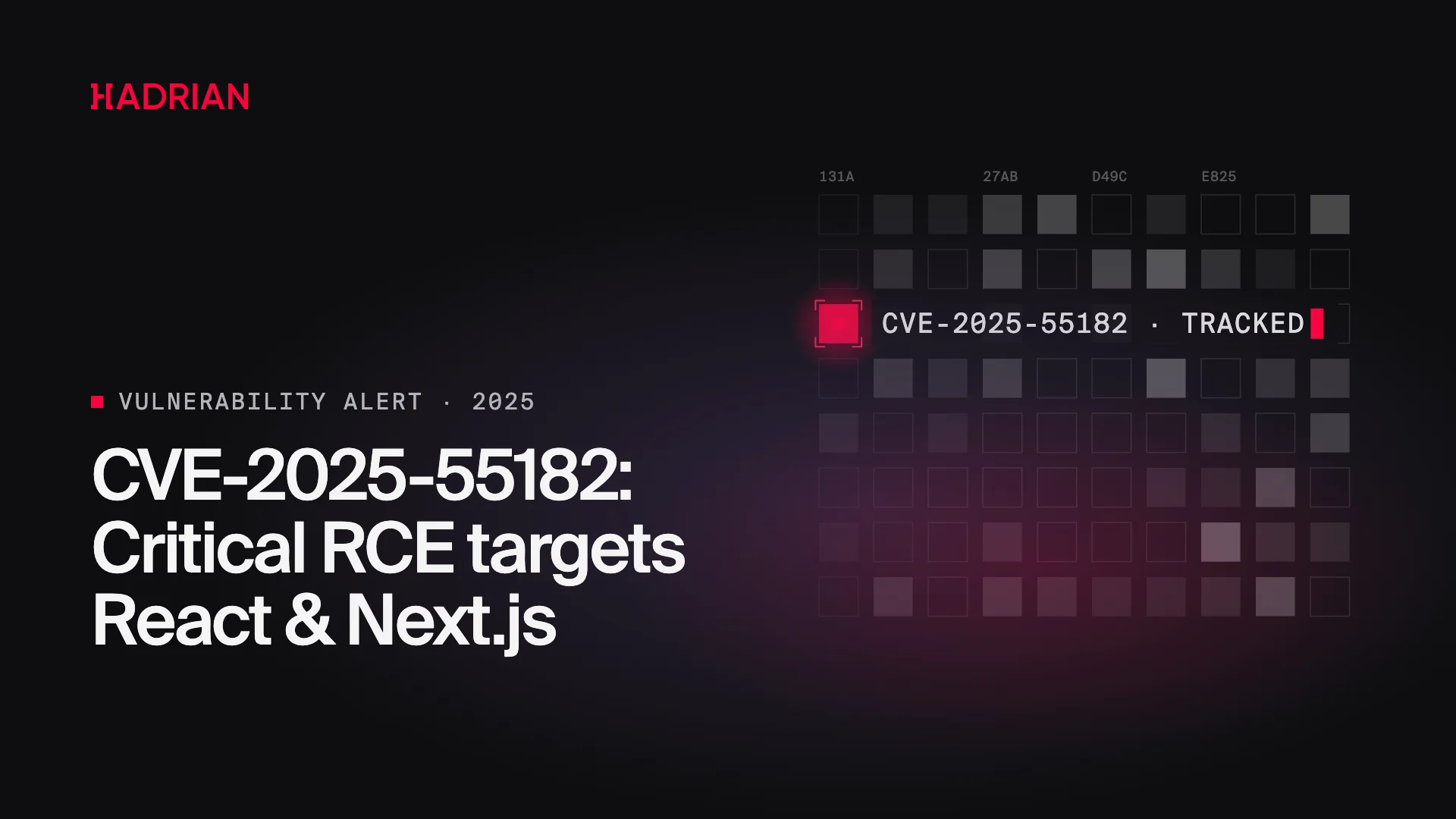 CVE-2025-55182: Critical RCE targets React & Next.js