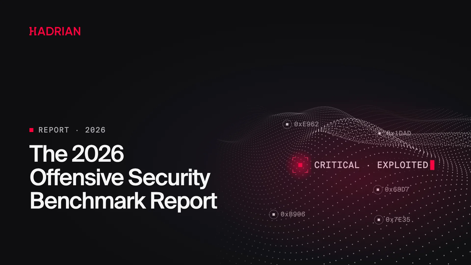 Cover of the 2026 Offensive Security Benchmark Report