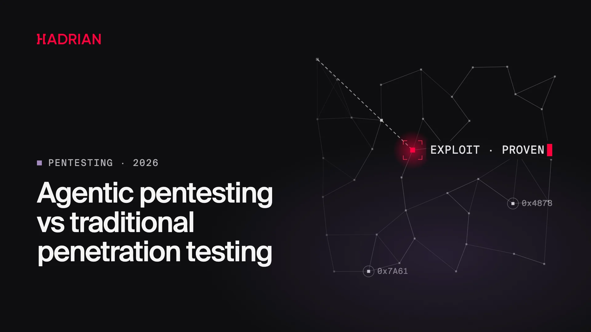 Agentic pentesting vs traditional penetration testing