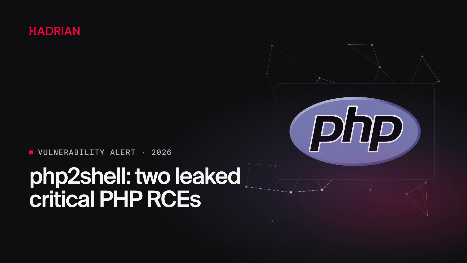 php2shell: two leaked critical PHP RCEs, with the PHP logo