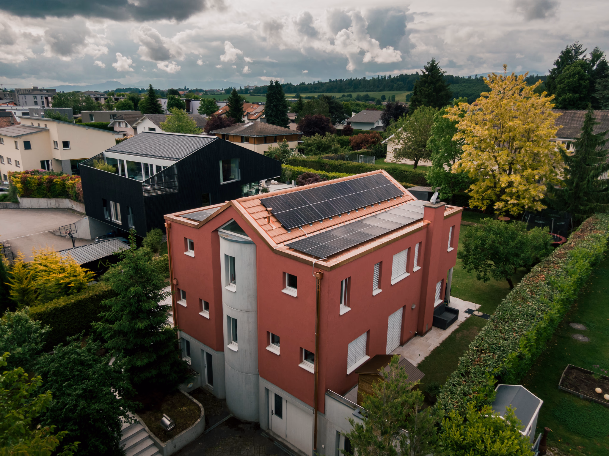 Rénovation de toiture avec ferblanterie et chenaux 100 % cuivre