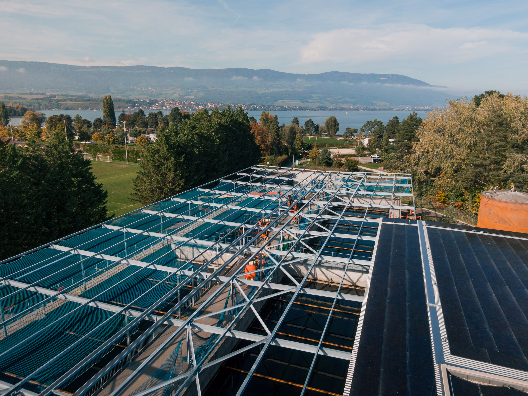 Montage d’une chéneau encaissée