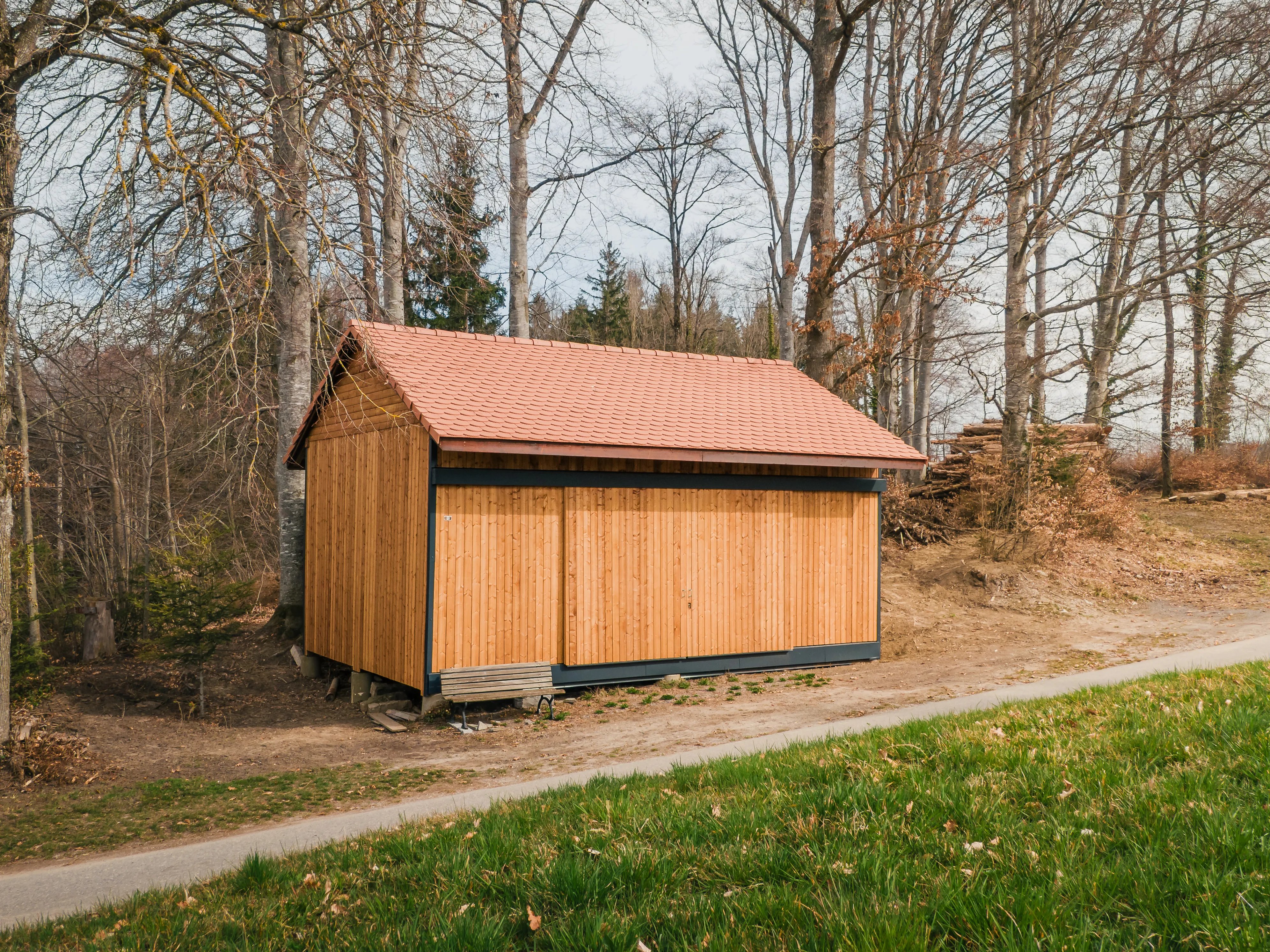 Rénovation complète d'une cabane forestière