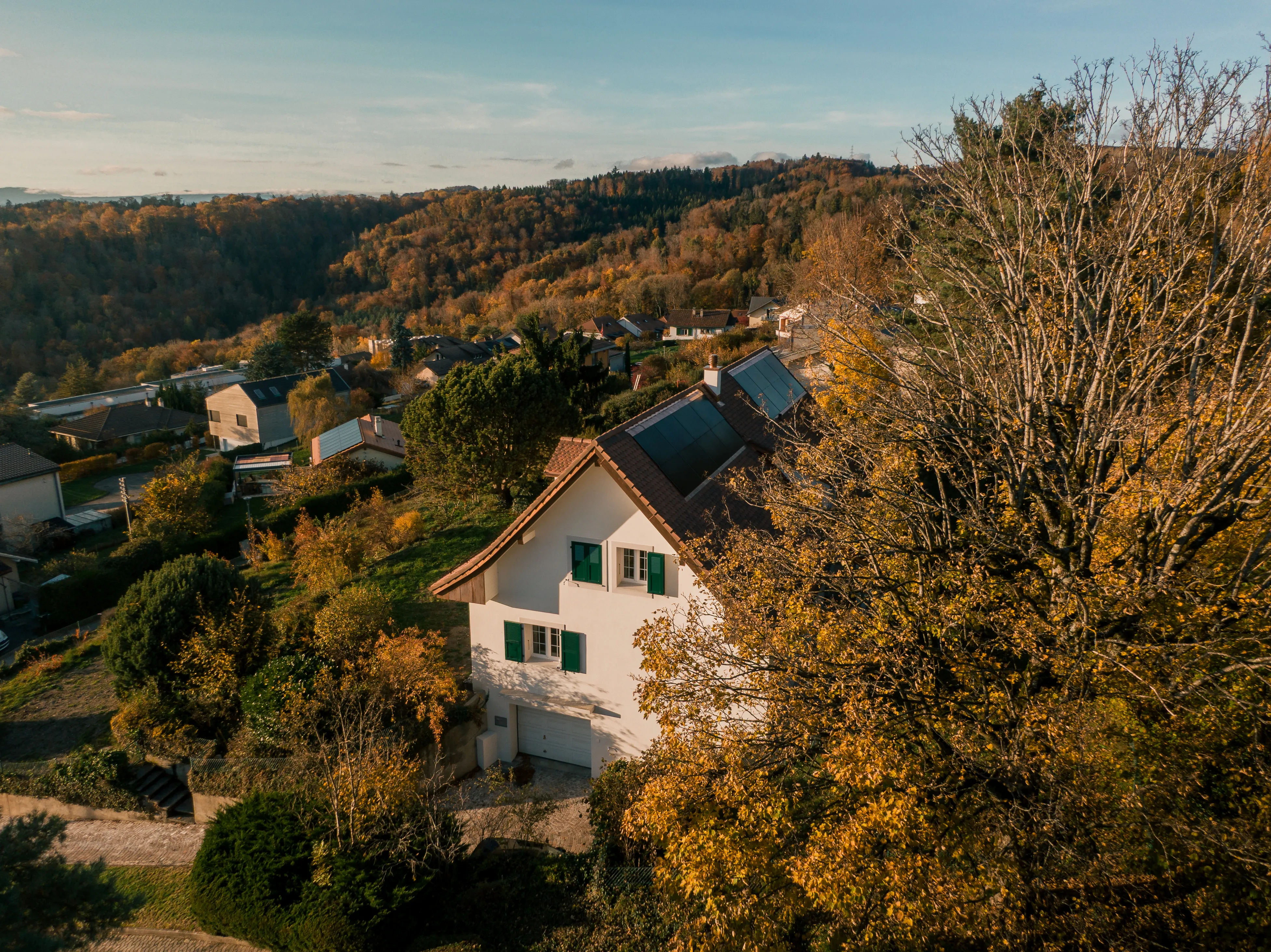 Hofer Toiture - Rénovation d'une villa à Belmont-sur-Lausanne - 03
