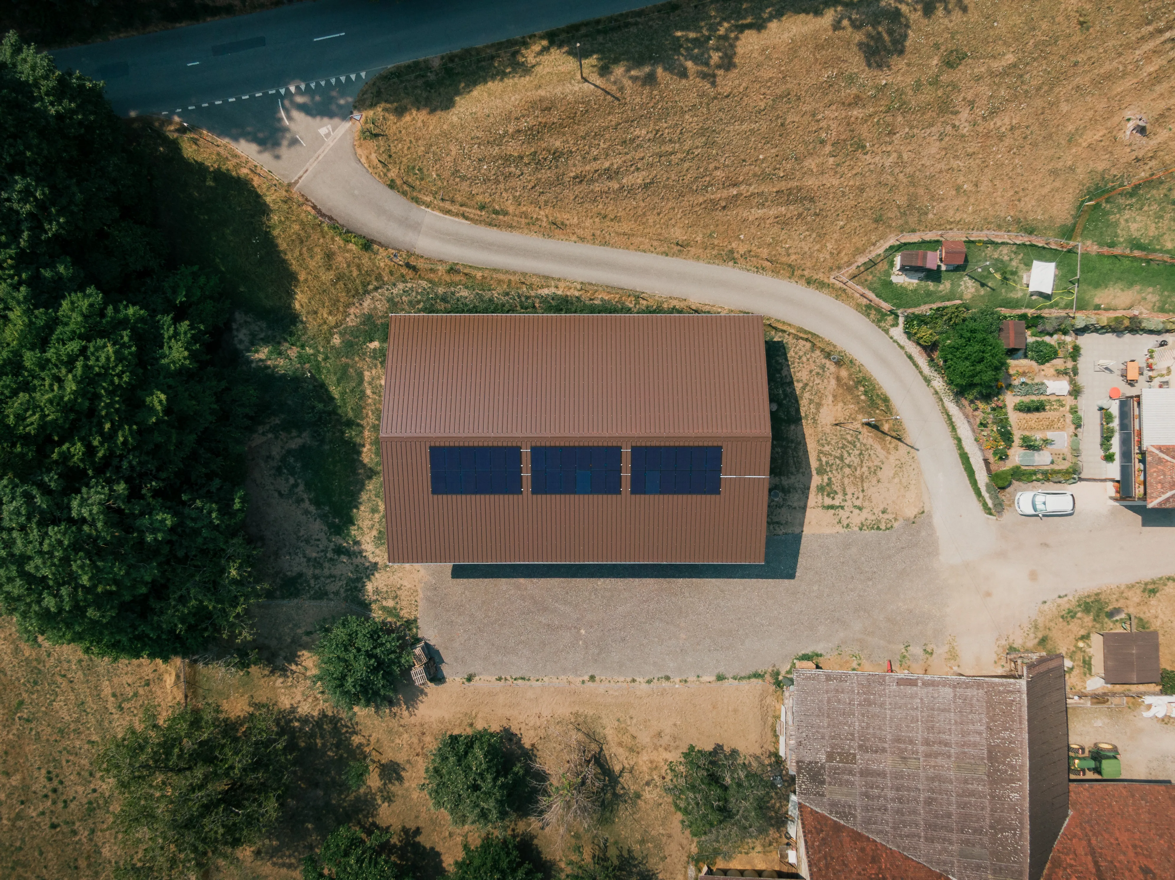 Construction complète d'une halle en ossature bois, de la conception à la pose - 04