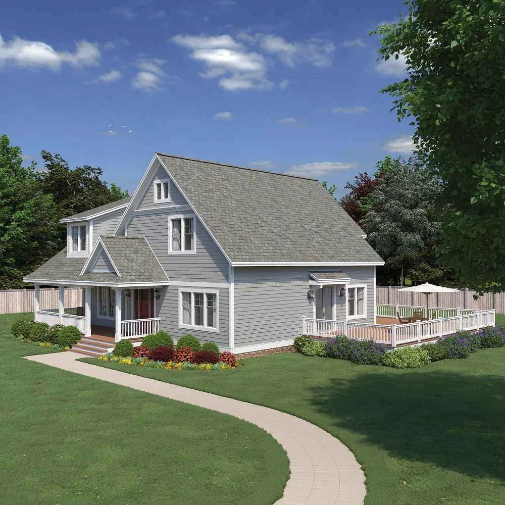 CertainTeed Belmont IR Class 4 shingles on model home in Stonegate Gray