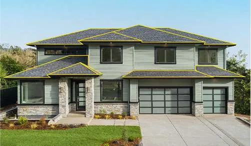 Storm Fighter Flex virtual shingle house rendering