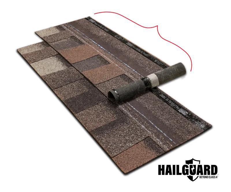 TAMKO HailGuard ImpactCore shingle technology detail
