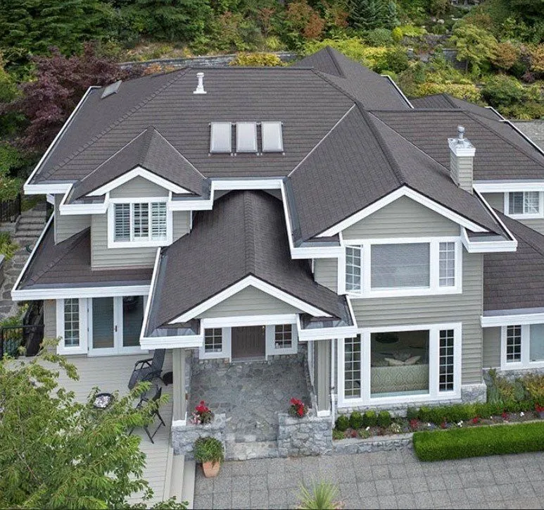 Euroshield Beaumont Shake rubber roofing steep slope installation