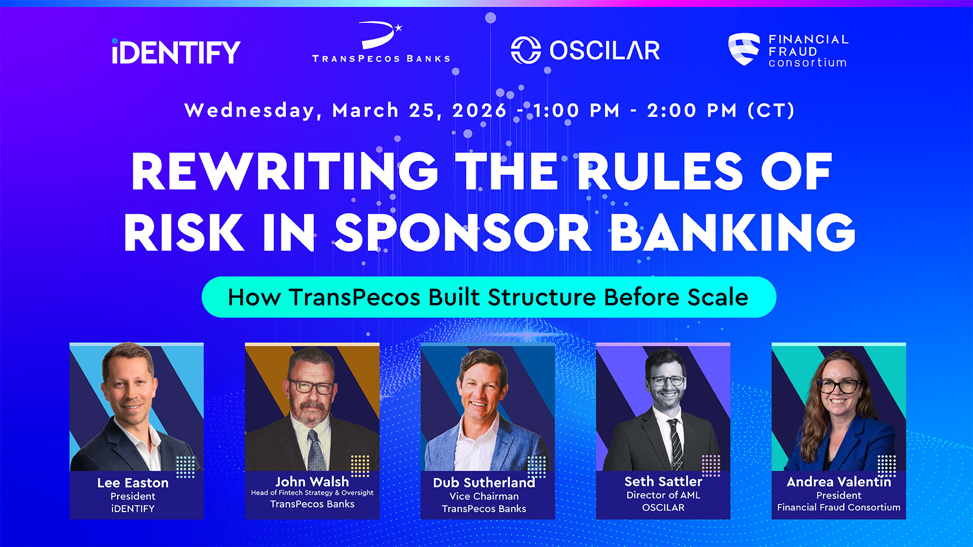 Rewriting the Rules of Risk in Sponsor Banking