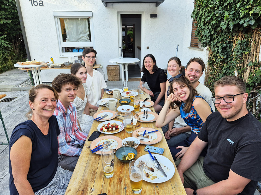 Lab summer BBQ 2026 at Anna's house