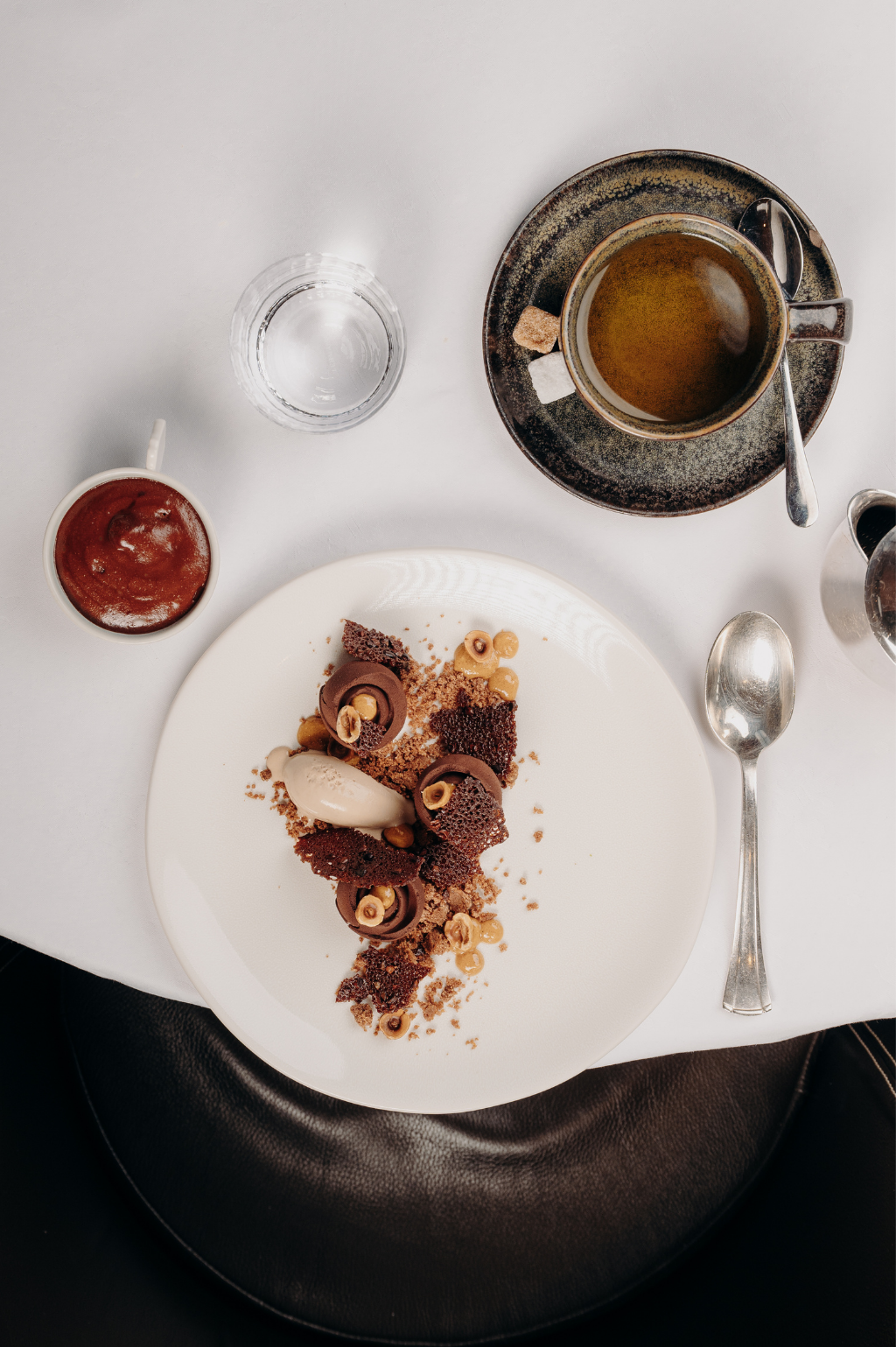 Chef Amélie Darvas for the Âme restaurant at the Chalet du Mont d'Arbois