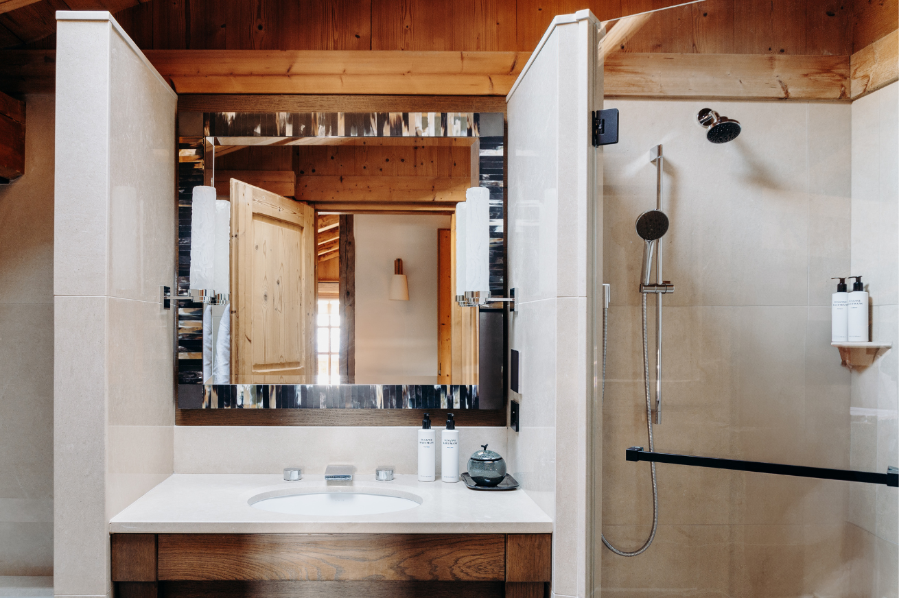 Bathroom Chalets Mont d'Arbois, Megève