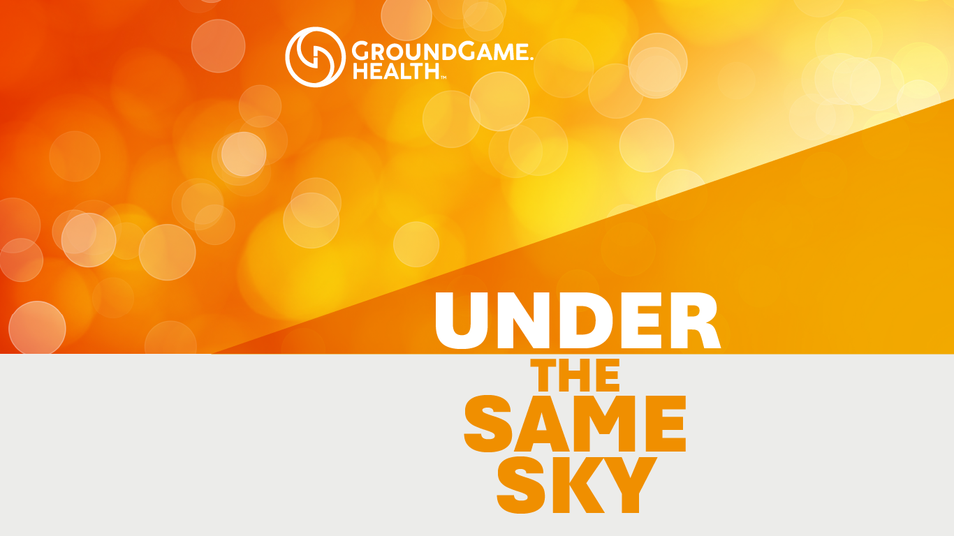 The logo of the Under the Same Sky podcast.