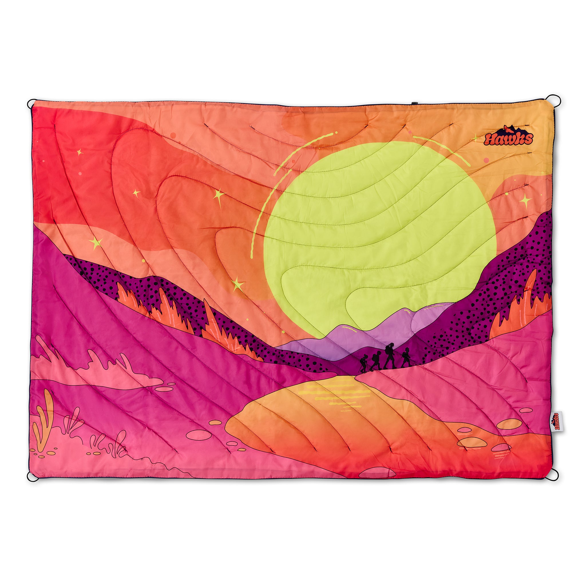 Waterproof Recycled Down Camping Blanket