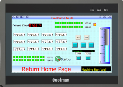 HMI 人間機械インターフェースパネル