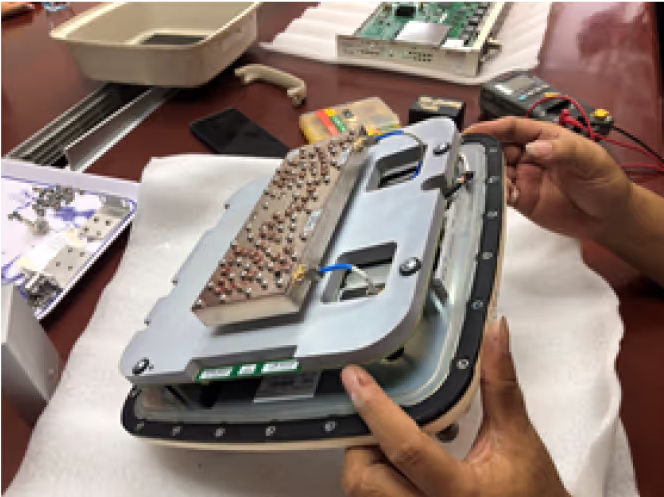 Hai đơn vị thu phát sóng Viba ngoài trời