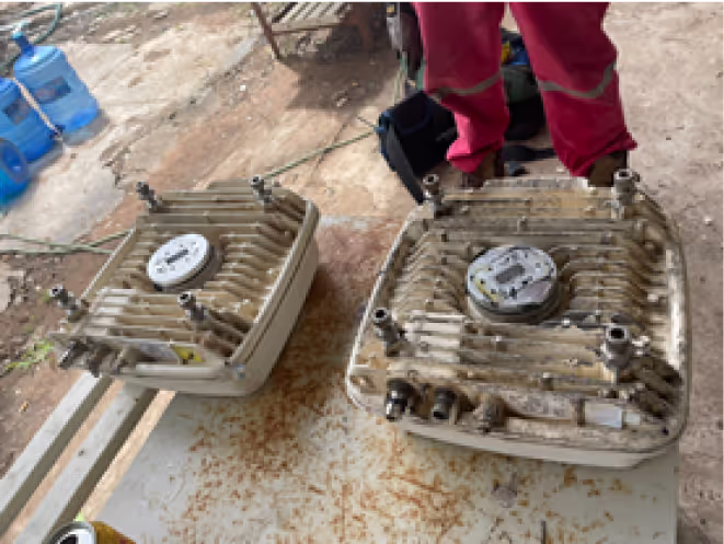 Hai đơn vị thu phát sóng Viba ngoài trời