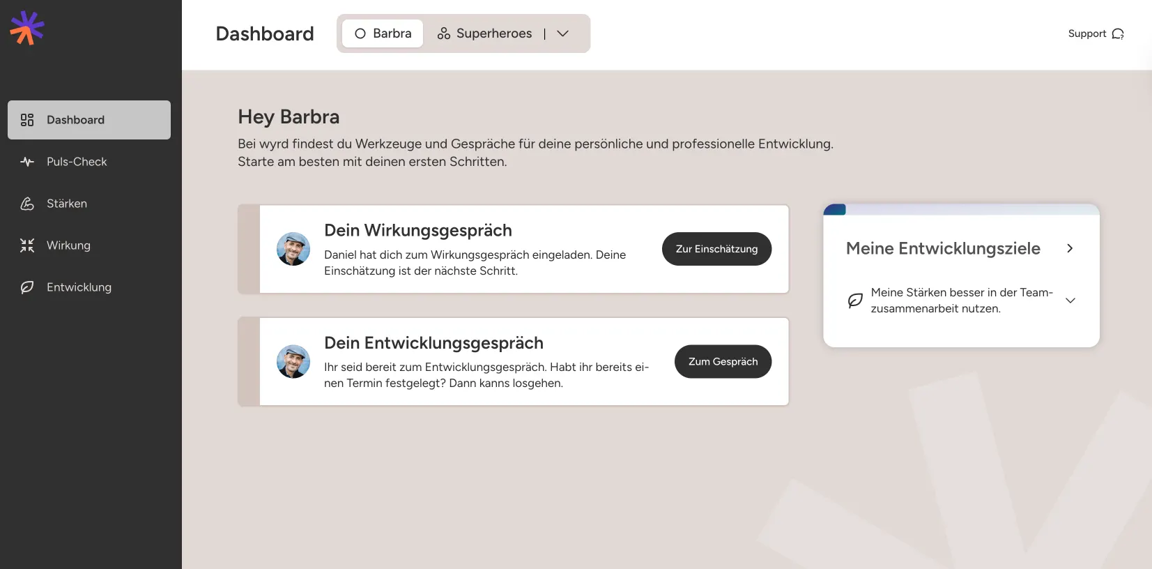 Animation shows how a development tool can be archived.