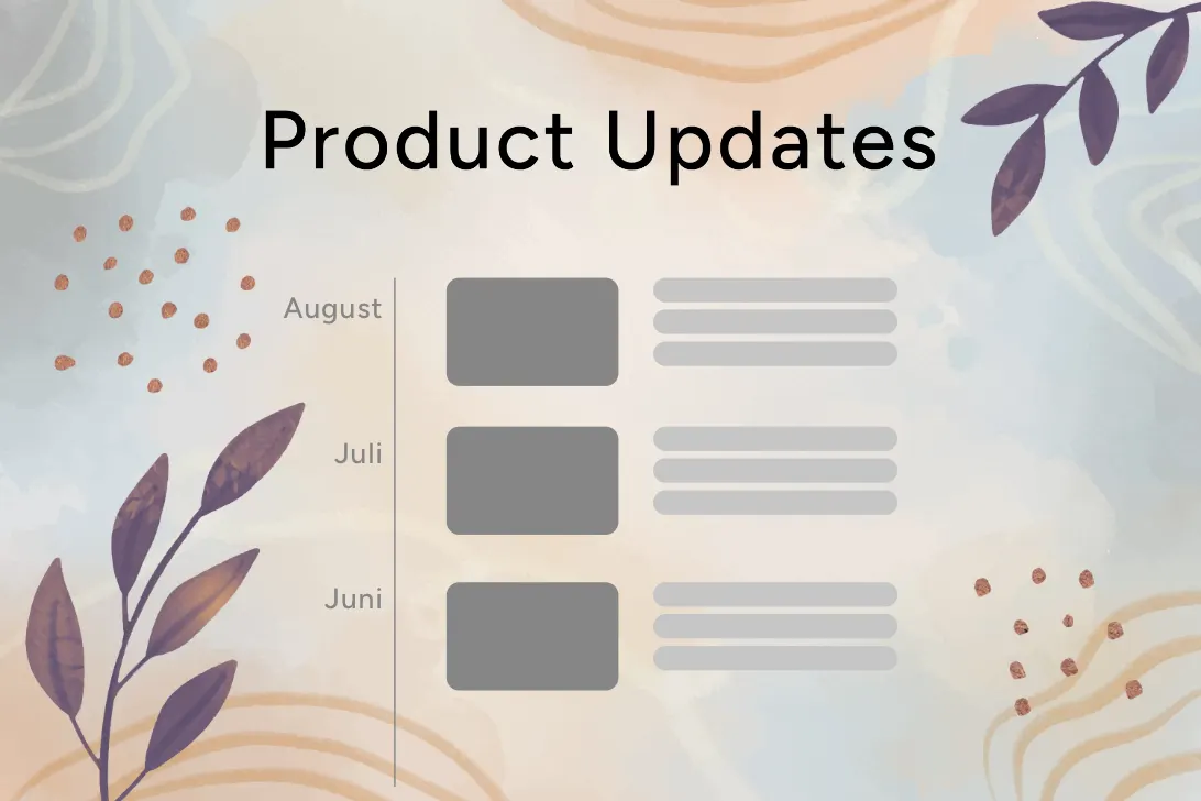 Product Update Sceenery