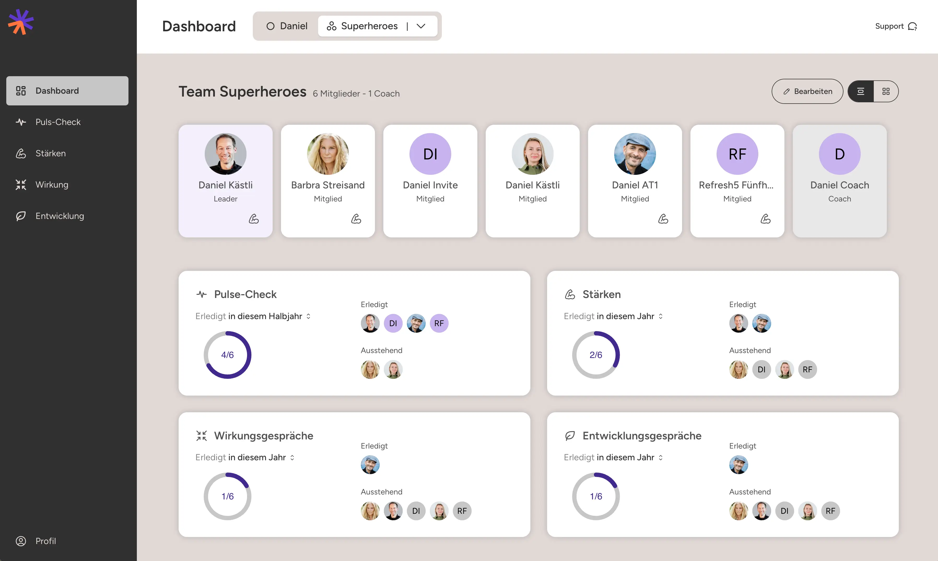 Animation zeigt wie ein Entwicklungswerzeug archiviert werden kann.