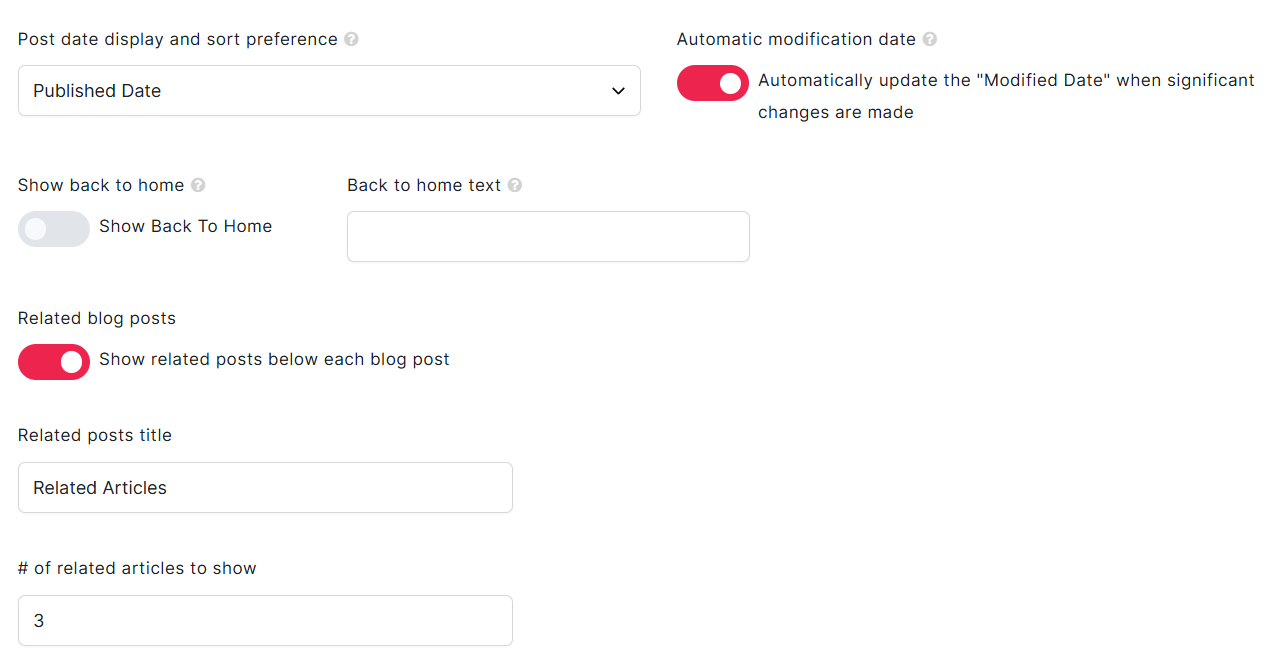 Automated on-page SEO
