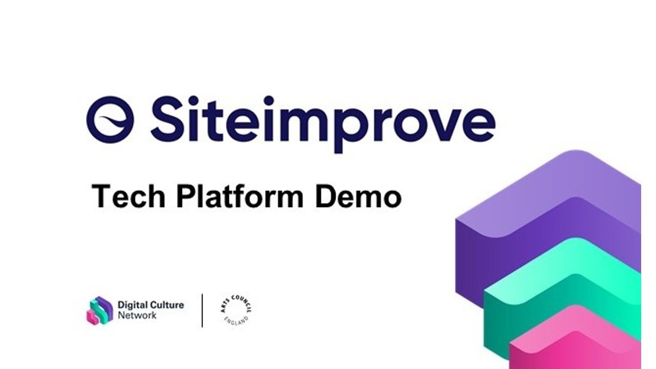 Tech platform demo - Siteimprove | Digital Culture Network