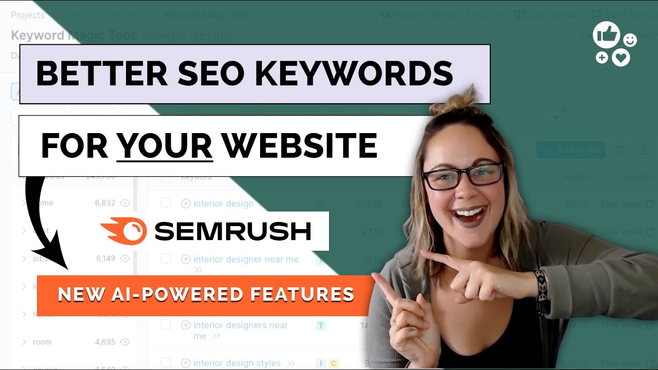 (2025) Semrush AI Features for Keyword Research: Find Better Keywords Based on Your Authority