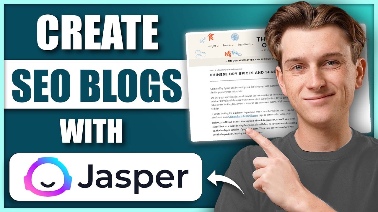 How to Write Blog Posts Fast with Jasper AI (Step-by-Step SEO Tutorial)