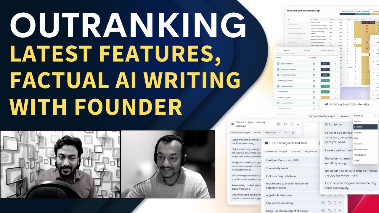 Outranking Review & Tutorial From Co-Founder:Features, Factual AI Writing & Roadmap