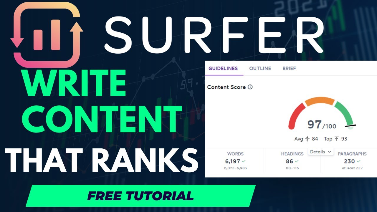 Surfer Seo Content Editor Tutorial Create SEO Optimized Articles