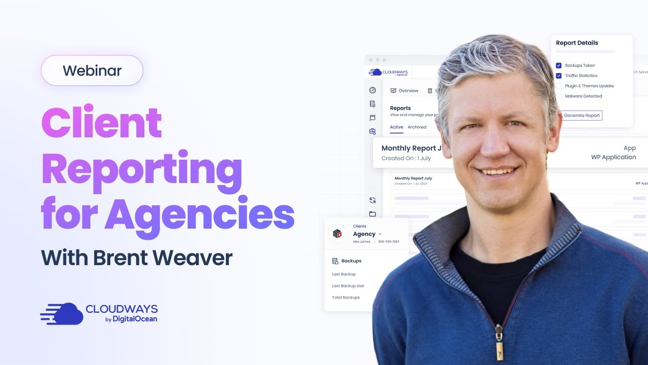 How to Use Client Reporting Feature on Cloudways | Webinar