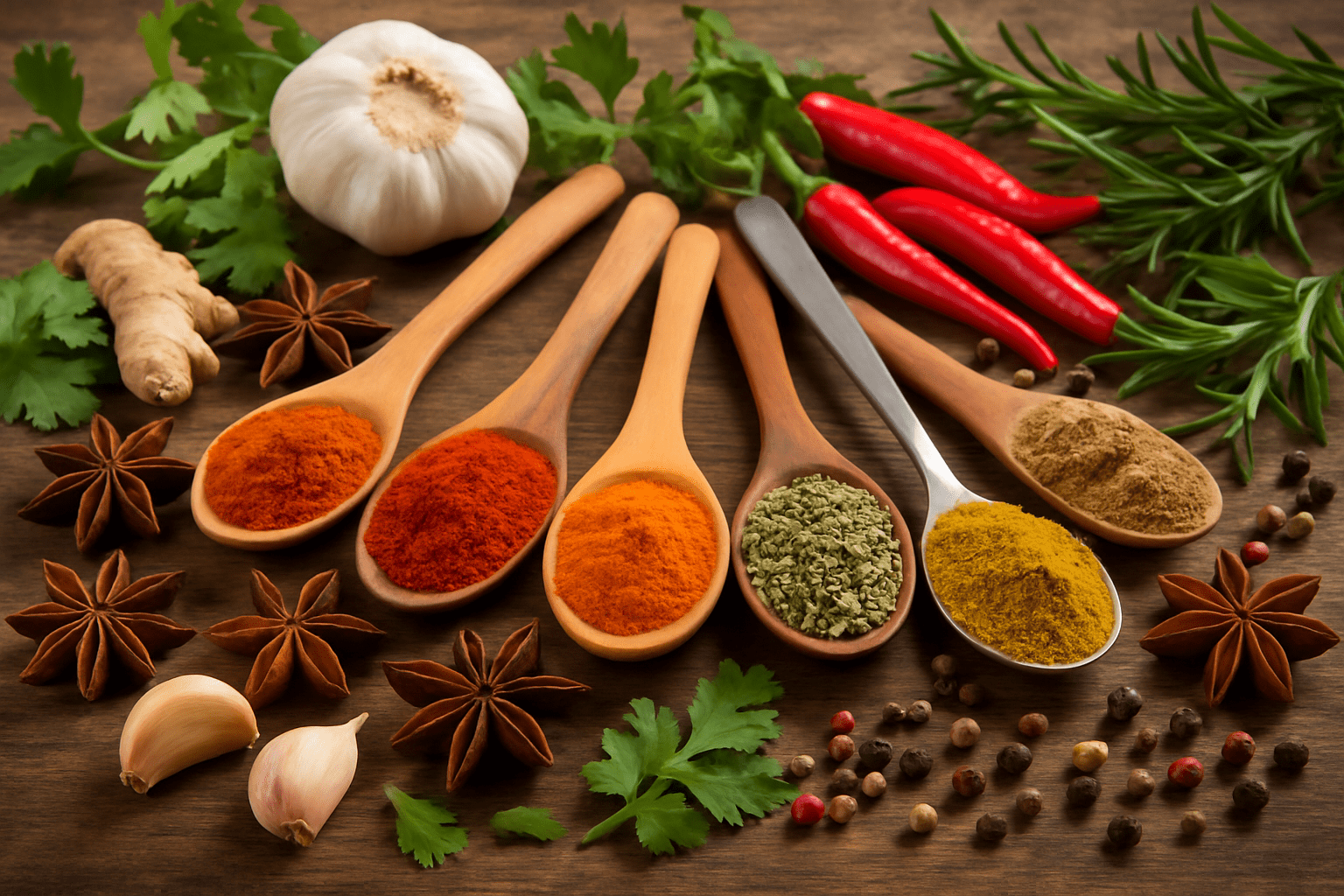 The World of Spices and Herbs