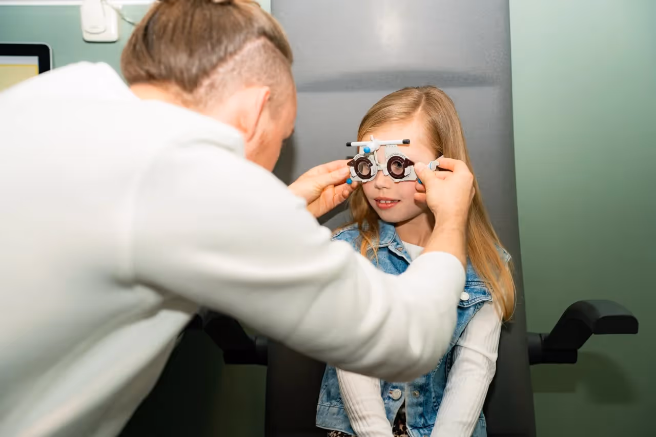 Oogmeting en oogonderzoek bij kinderen