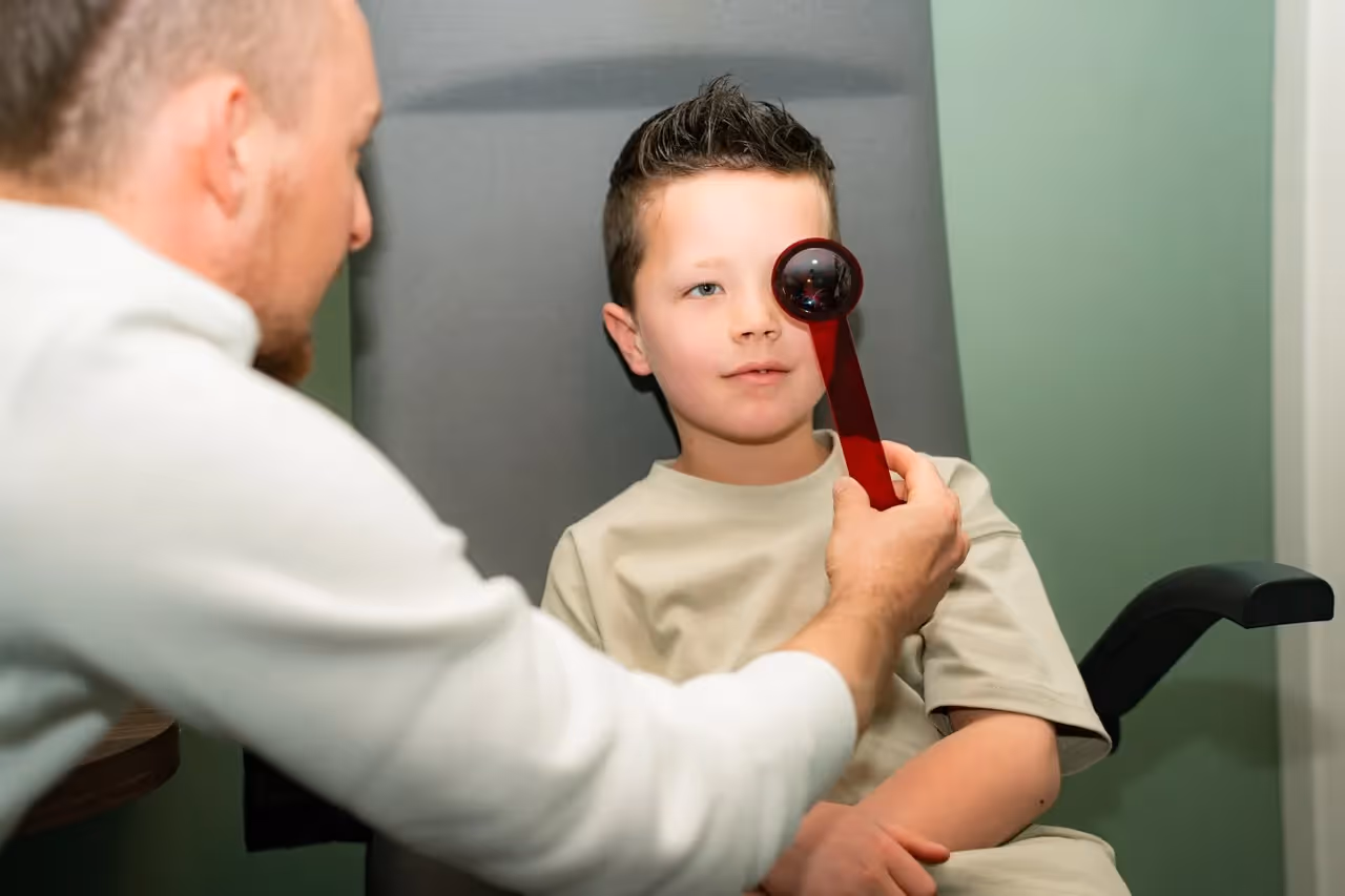 Oogmeting en oogonderzoek bij kinderen