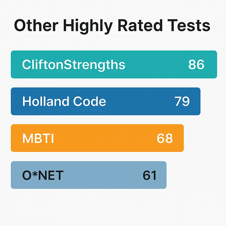 How the Career Tests Compare