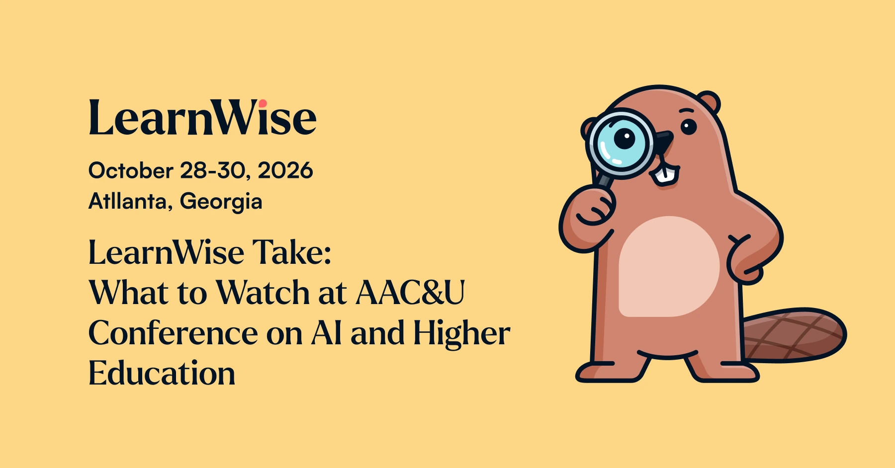 LearnWise AI at AAC&U Conference 2026