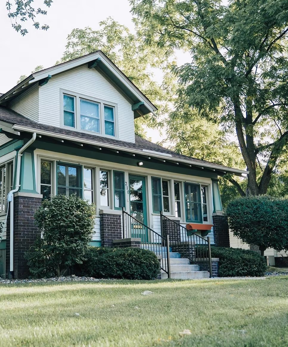michigan home recently painted by stampers