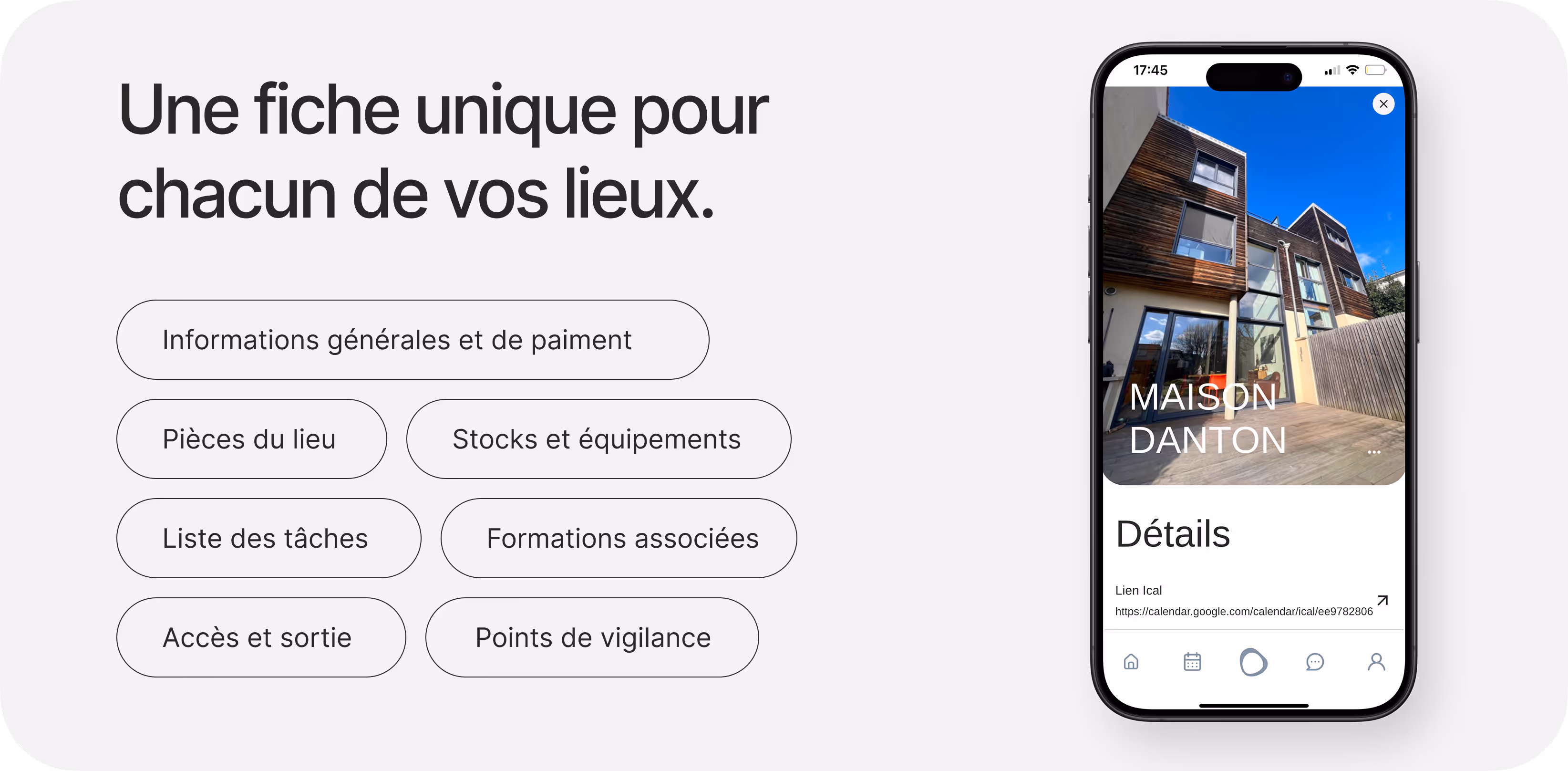 Présentation application Moppy Fiche lieu