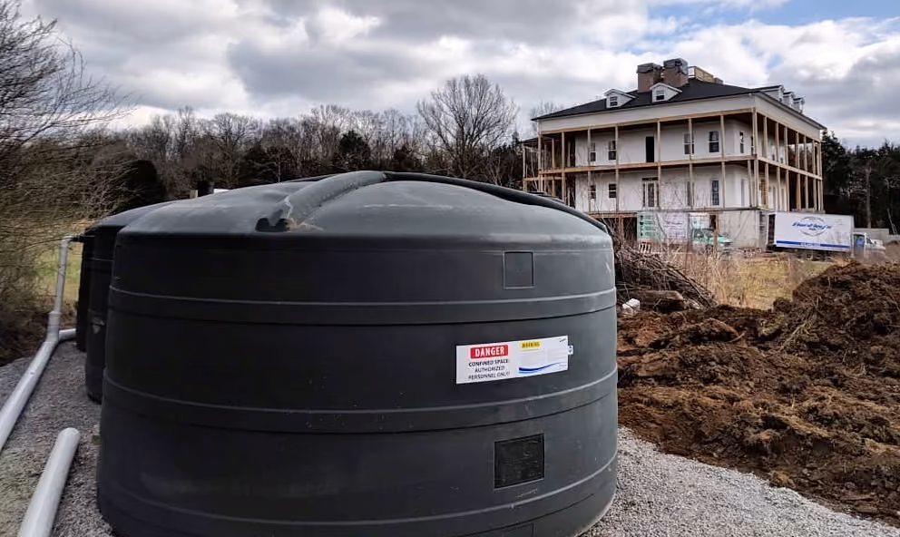 Rainwater Harvesting Above Ground Storage