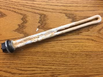 Water Heater Element with Hard Water