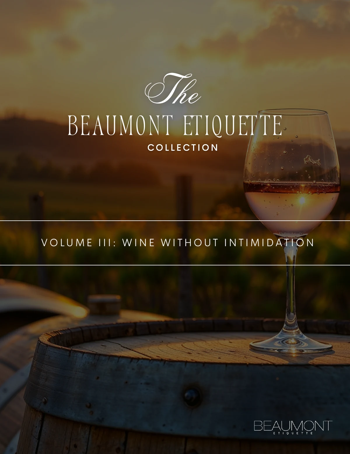 Cover of The Graceful Guide to Wine, Volume III