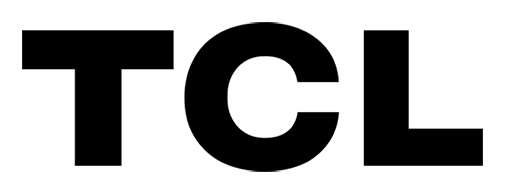 Black and white TCL logo