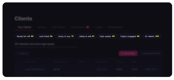 homebot opportunity lists